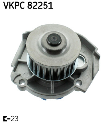 Pompa apa (VKPC82251 SKF) FIAT,LANCIA