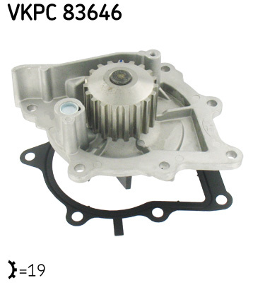 Pompa apa (VKPC83646 SKF) Citroen,DS,FIAT,FORD,FORD USA,JAGUAR,LANCIA,LAND ROVER,MITSUBISHI,OPEL,PEUGEOT,TOYOTA,VAUXHALL