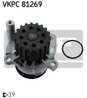 Pompa apa VW BEETLE (5C1) (2011 - 2020) SKF VKPC 8
