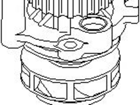 Pompa apa VW POLO limuzina (6KV2), SEAT INCA (6K9), AUDI A3 (8L1) - TOPRAN 107 830