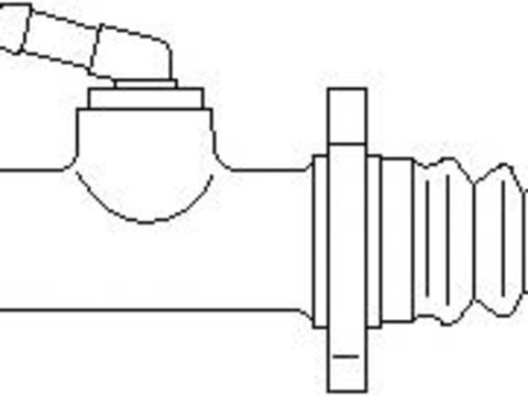 Pompa centrala, ambreiaj AUDI 90 (8C, B4), AUDI 80 Avant (8C, B4), AUDI 4000 (89, 89Q, 8A, B3) - TOPRAN 104 353