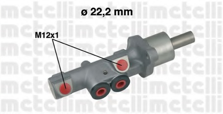 Pompa centrala frana 05-0534 METELLI pentru Skoda 