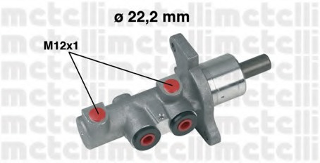 Pompa centrala frana # Alfa romeo 147 2001 2002 2003 2004 2005 2006 2007 # 05 0293 # METELLI