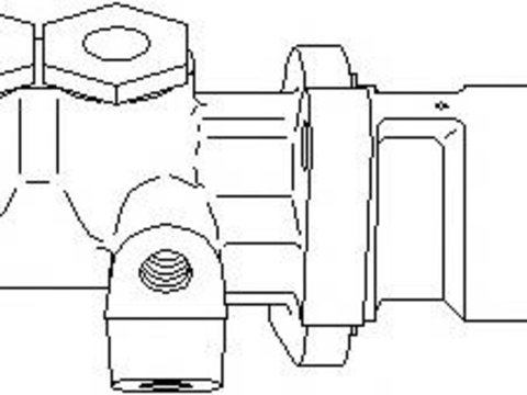 Pompa centrala, frana BMW 3 limuzina (E36) - TOPRAN 501 198