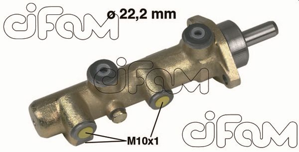 Pompa centrala, frana CIFAM 202-130 se potriveste la CITROEN C25 platou / sasiu (280_, 290_) 1981 1982 1983 1984 1985 1986 1987 1988 1989 1990 1991 1992 1993 1994