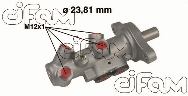 Pompa centrala, frana CIFAM 202-295