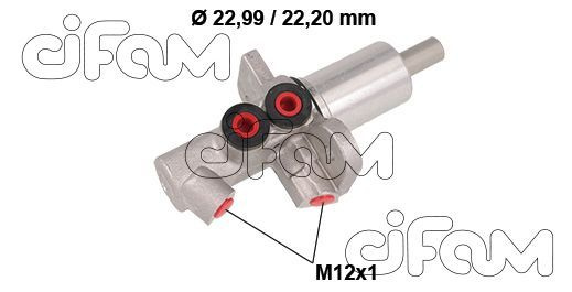 Pompa centrala, frana CIFAM 202-547 pentru BMW 6 (E63) 2003 2004 2005 2006 2007 2008 2009 2010