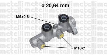 Pompa centrala frana DAEWOO MATIZ KLYA METELLI 050