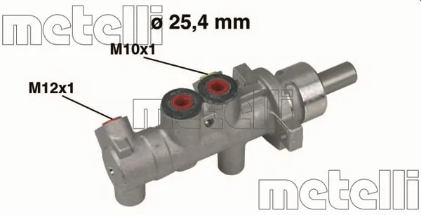 Pompa centrala frana Metelli NISSAN INTERSTAR plat