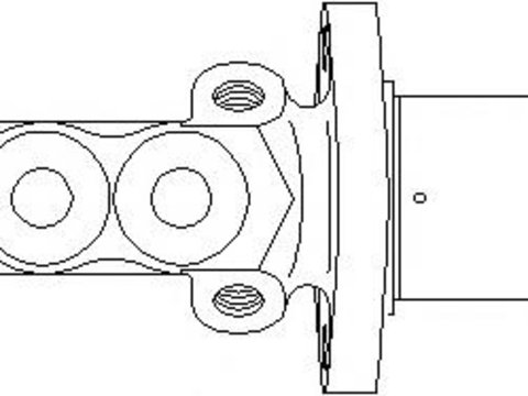 Pompa centrala, frana PEUGEOT 106 (1A, 1C), PEUGEOT 205 Mk II (20A/C) - TOPRAN 721 051