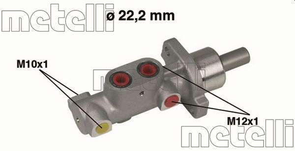 Pompa centrala frana # Peugeot 206 1999 2000 2001 2002 2003 2004 2005 2006 2007 2008 2009 2010 2011 2012 2013 2014 2015 2016 2017 2018 2019 2020 2021 2022 2023 2024 2025 # 05 0359 # METELLI