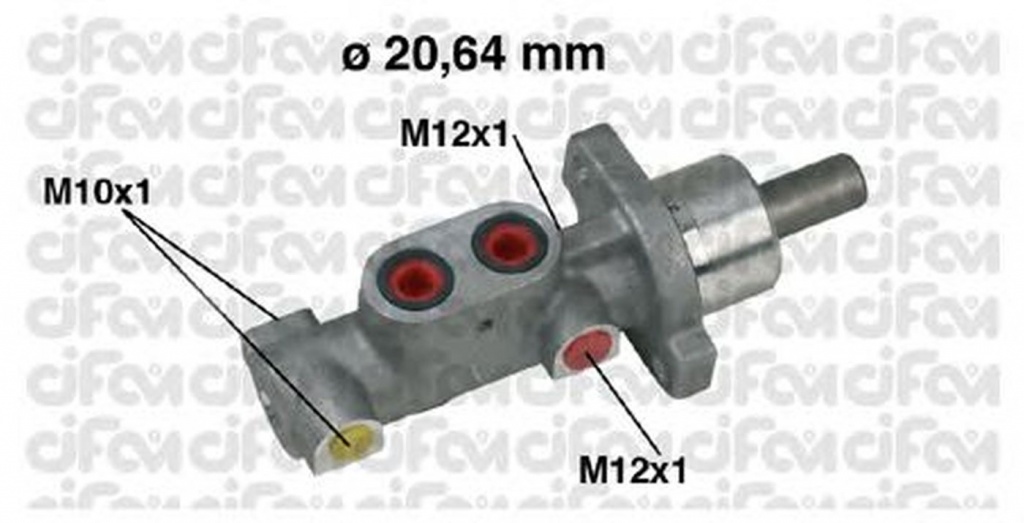 Pompa centrala frana PEUGEOT 206 hatchback 2A C CIFAM 202-363