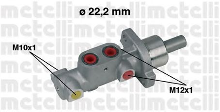 Pompa centrala frana PEUGEOT 206 hatchback (2A/C) - Cod intern: W20123912 - LIVRARE DIN STOC in 24 ore!!!