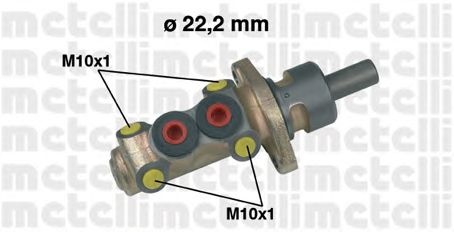 Pompa centrala frana RENAULT ESPACE II J S63 METELLI 050258