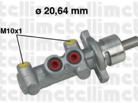 Pompa centrala, frana SUZUKI IGNIS II (2003 - 2016) METELLI 05-0396 piesa NOUA