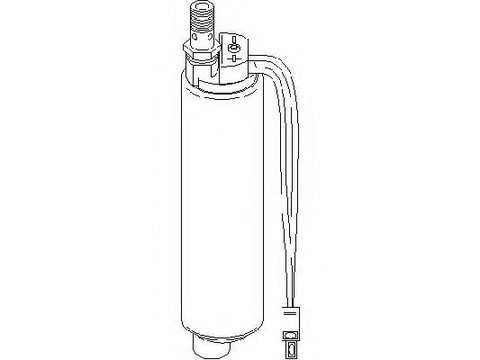 Pompa combustibil AUDI 90 (8C, B4), AUDI 80 Avant (8C, B4), AUDI 500 (44, 44Q, C3) - TOPRAN 108 576