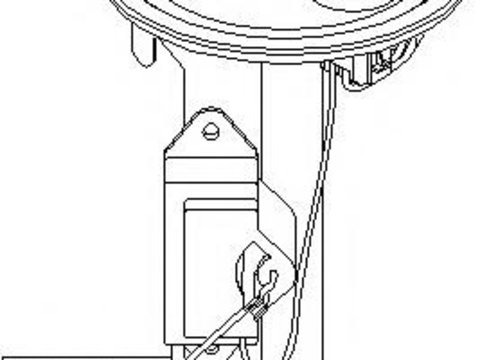 Pompa combustibil FORD ESCORT Mk VII (GAL, AAL, ABL), FORD ESCORT Mk VII limuzina (GAL, AFL), FORD ESCORT Mk VII combi (GAL, ANL) - TOPRAN 302 668