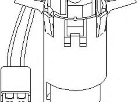 Pompa combustibil MERCEDES-BENZ M-CLASS (W163) - TOPRAN 401 633