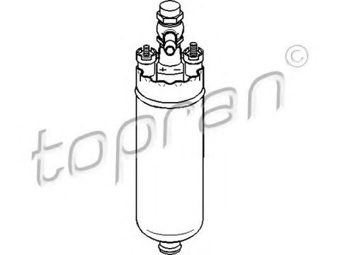 Pompa combustibil MERCEDES SLK (R170) (1996 - 2004) TOPRAN 400 898