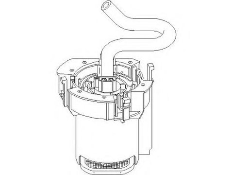 Pompa combustibil OPEL VITA C (F08, F68), OPEL COMBO caroserie inchisa/combi, OPEL VECTRA C - TOPRAN 207 406
