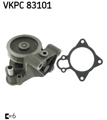 Pompa de apa, racire motor SKF VKPC 83101 pentru CITROEN JUMPER II platou / sasiu 2006-2016