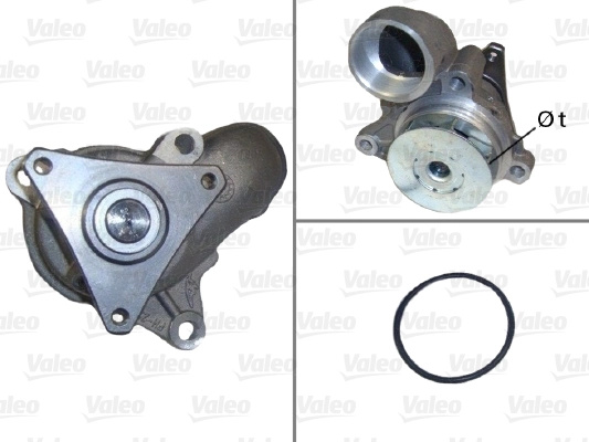 Pompa de apa, racire motor VALEO 506976 pentru HYUNDAI i30 combi (FD) 2008-2012