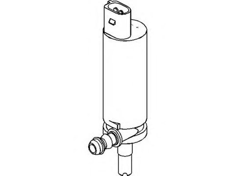 Pompa de apa,spalare faruri BMW 3 Compact (E36), BMW 3 limuzina (E36), BMW 3 cupe (E36) - TOPRAN 500 556