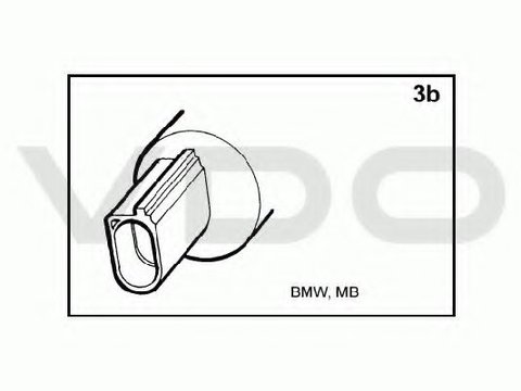 Pompa de apa,spalare faruri BMW Seria 3 (E90) (2005 - 2011) VDO 246-086-001-007Z piesa NOUA