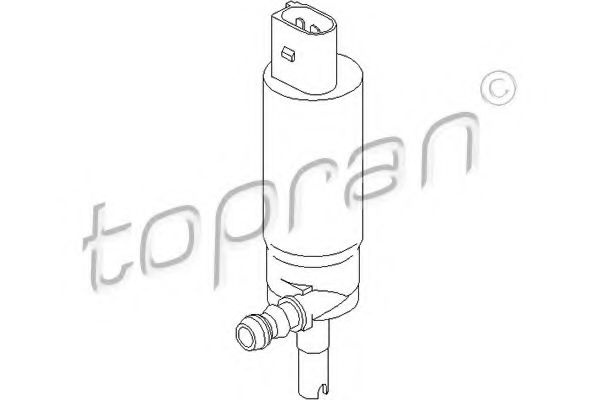 Pompa de apa,spalare faruri VW GOLF 5 (1K1) (2003 - 2009) TOPRAN 110 472