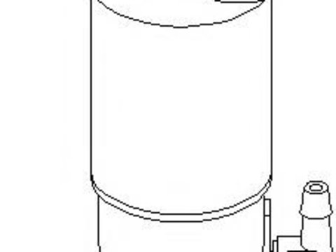 Pompa de apa,spalare parbriz Citroen DISPATCH (U6U), PEUGEOT EXPERT (224), Citroen BERLINGO I caroserie (M_) - TOPRAN 207 666