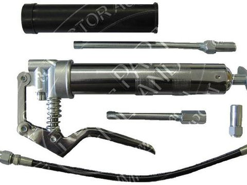 Pompa gresare manuala BestAutoVest, decalimetru cu tub vaselina 85gr + 3 adaptori