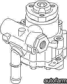 Pompa hidraulica servodirectie VW GOLF IV Variant 1J5 TOPRAN 112 447