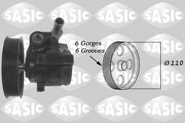 Pompa hidraulica, sistem de directie FORD FIESTA Mk IV (JA_, JB_), FORD COURIER caroserie (J5_, J3_), FORD KA (RB_) - SASIC 7076060