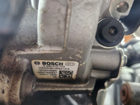 Pompa inalta presiune Dacia Logan MCV 1.5 dci K9K 2015 E5 cod 167007358R / 0445010704 / 8201434847