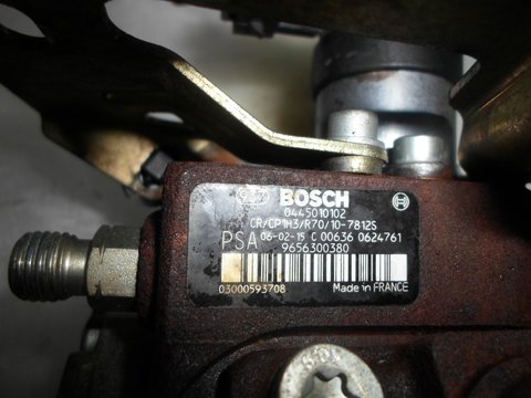 Pompa inalta presiune / injectie Peugeot 1.6 Hdi Bosch cod 0 445 010 296