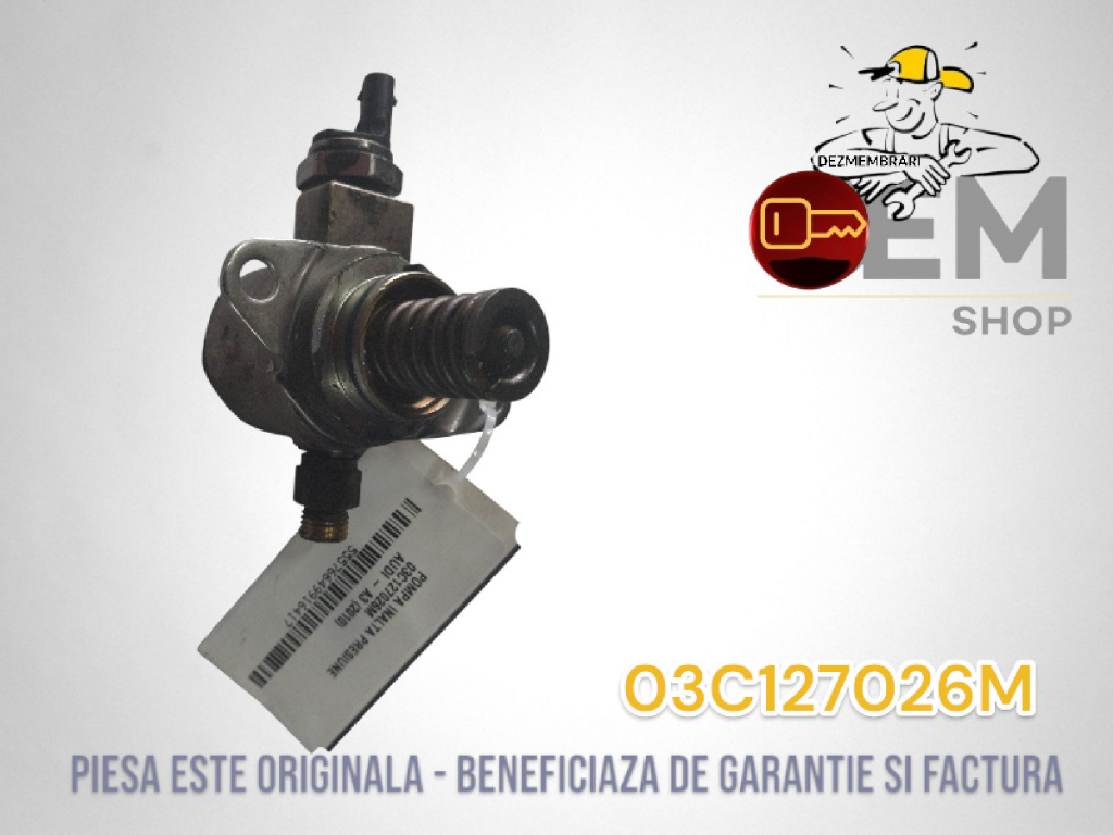 Pompa inalta presiune Skoda Fabia an 2010 1.2 tsi , cbz cod piesa 03C127026M