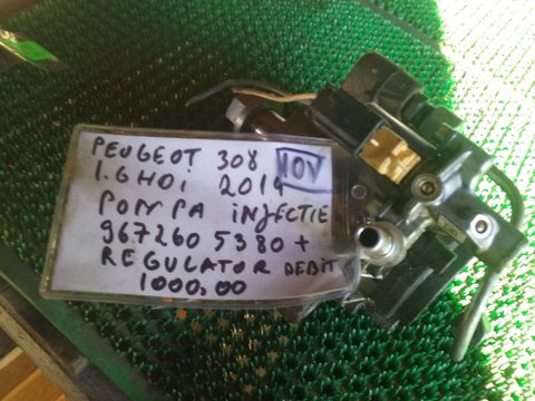 Pompa injectie 9672605380 +regulator debit FOCUS 3, Peugeot 308 1.6 HDI 2014 EURO 5