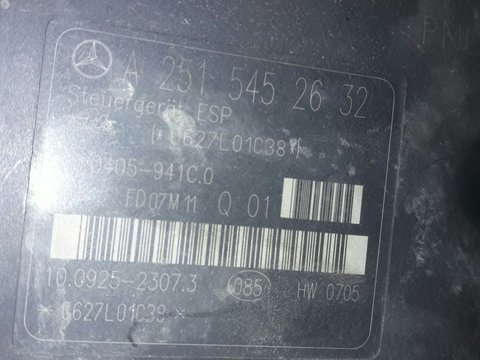 Pompa modul abs a2515452632 Mercedes R320CDI 4matic w251 ML w164 GL320 motor 3.0 om642