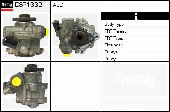 Pompa servodirectie  AUDI A4 Avant 8ED B7 DELCOREMY DSP1332