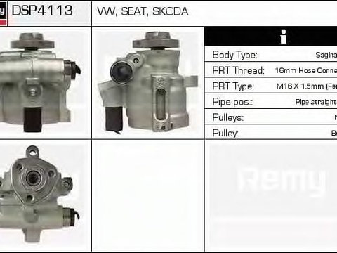 Pompa servodirectie SEAT CORDOBA Vario (6K5) (1999 - 2002) MTR 12115350