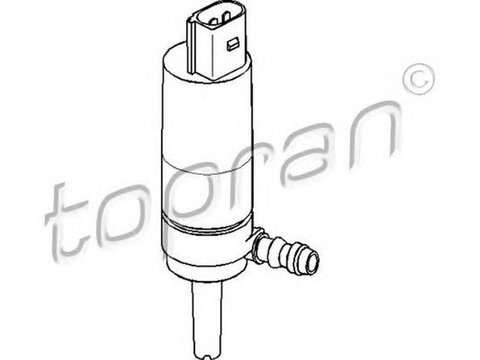 Pompa spalare far MERCEDES-BENZ A-CLASS W169 TOPRAN 401028