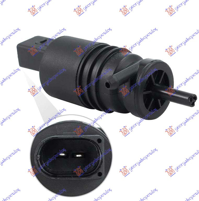 POMPA SPALARE PARBRIZ - BMW SERIES 3 (E90/91) SDN 08-12, BMW, BMW SERIES 3 (E90/91) SDN/S.W. 08-12, 154008450