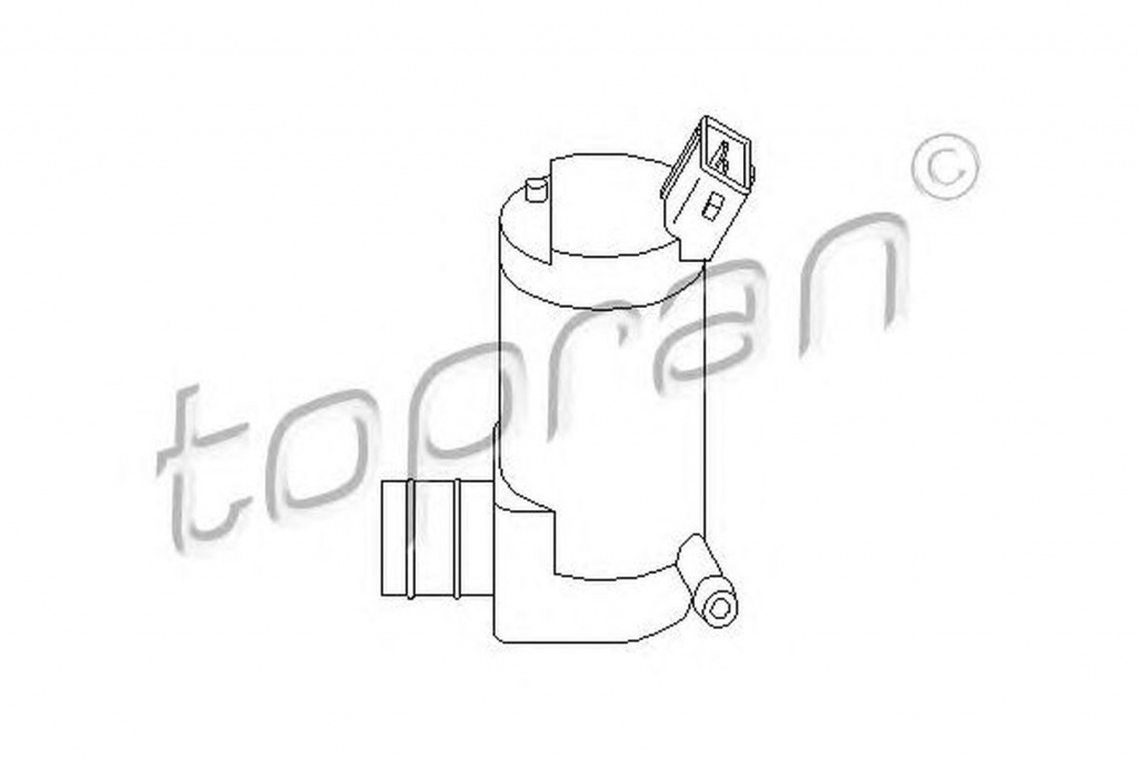 Pompa spalare parbriz CITROEN XM Y3 TOPRAN 720281