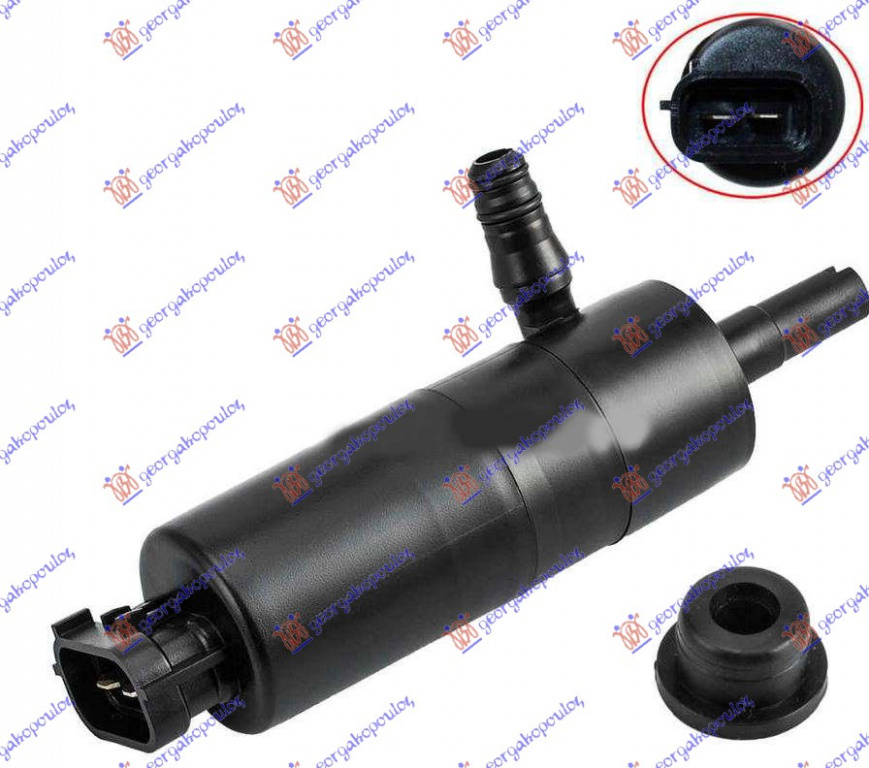 POMPA SPALARE PARBRIZ CU SPALATOR FAR - SAAB 9.5 0