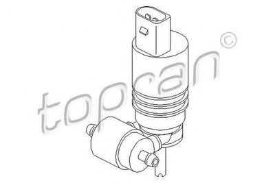Pompa spalare parbriz VW GOLF IV 1J1 TOPRAN 107819