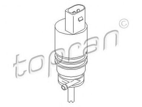 Pompa spalare parbriz VW PASSAT 3B2 TOPRAN 107818 PieseDeTop