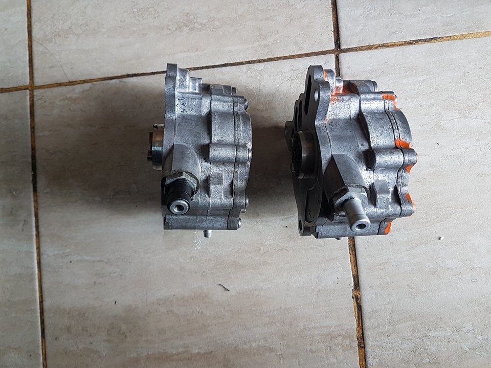 Pompa tandem 03g145209c vw golf 5 plus 2.0 tdi azv 136 cai