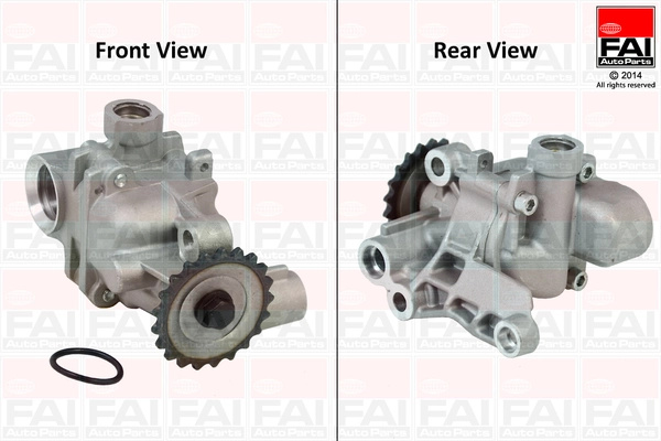 Pompa ulei FAI AutoParts OP313 pentru VW POLO (9N_, 9A_) 2001-2009