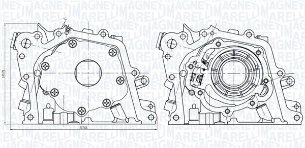 Pompa ulei Magneti Marelli FORD MONDEO I