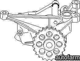 Pompa ulei MERCEDES-BENZ VITO bus (638) TOPRAN 401